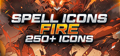 Cinematic Spell Icons - Fire