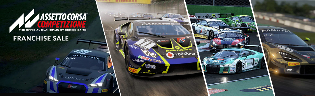 Assetto Corsa Franchise Sale, up to 80% OFF banner img