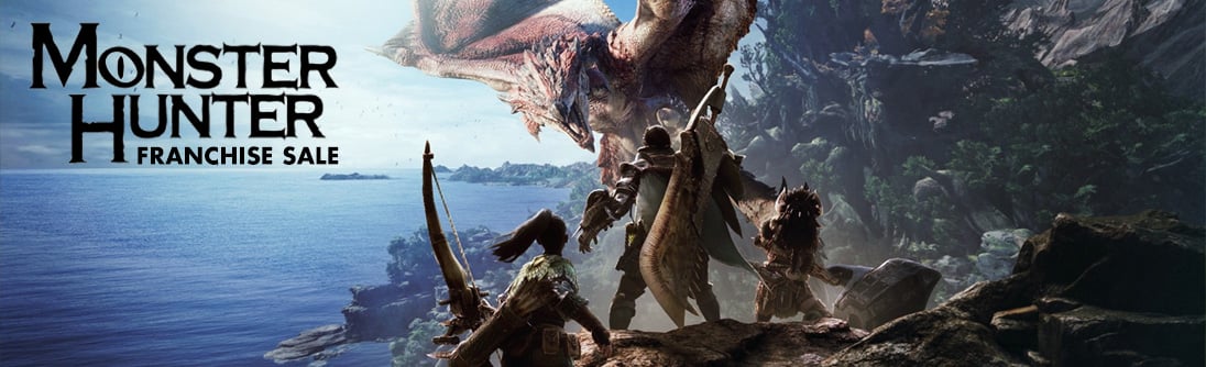 Monster Hunter Franchise Sale, up to 76% OFF banner img