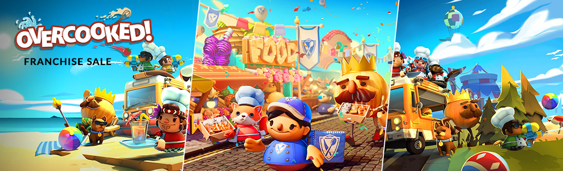 Overcooked Franchise Sale, up to 83% OFF banner img