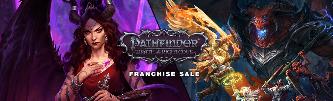 Pathfinder: Wrath of the Righteous Franchise Sale, up to 90% OFF banner img