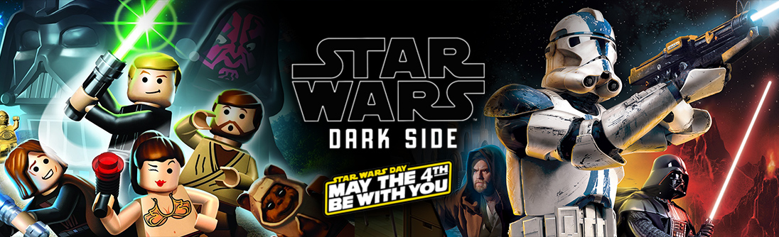 Star Wars Day, all titles 75% OFF banner img