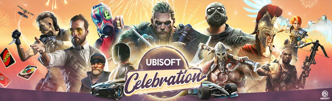 UBISOFT Celebration Sale banner img