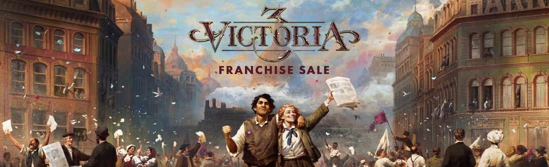 Victoria 3 Franchise Sale, up to 55% OFF banner img