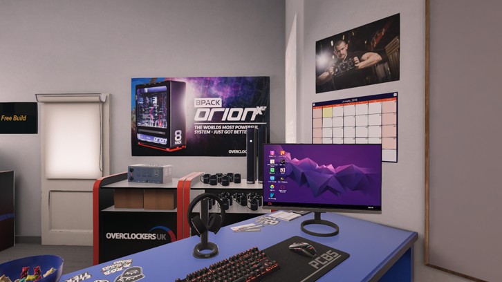 PC Building Simulator - Overclockers UK Workshop image