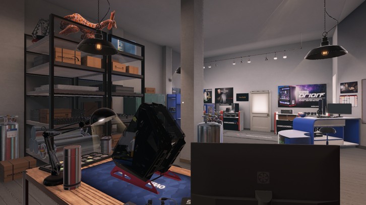 PC Building Simulator - Overclockers UK Workshop image