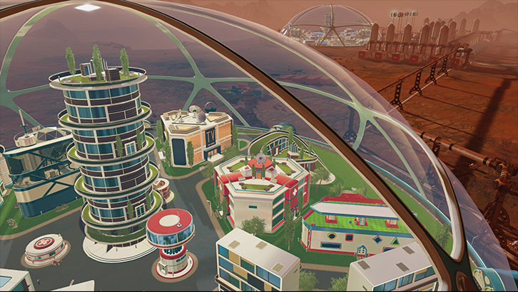 Surviving mars in dome buildings pack обзор