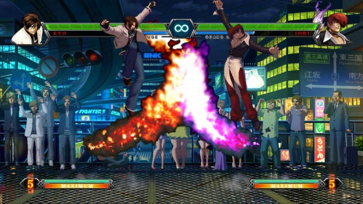 games the king of fighters vs dnf hacked game