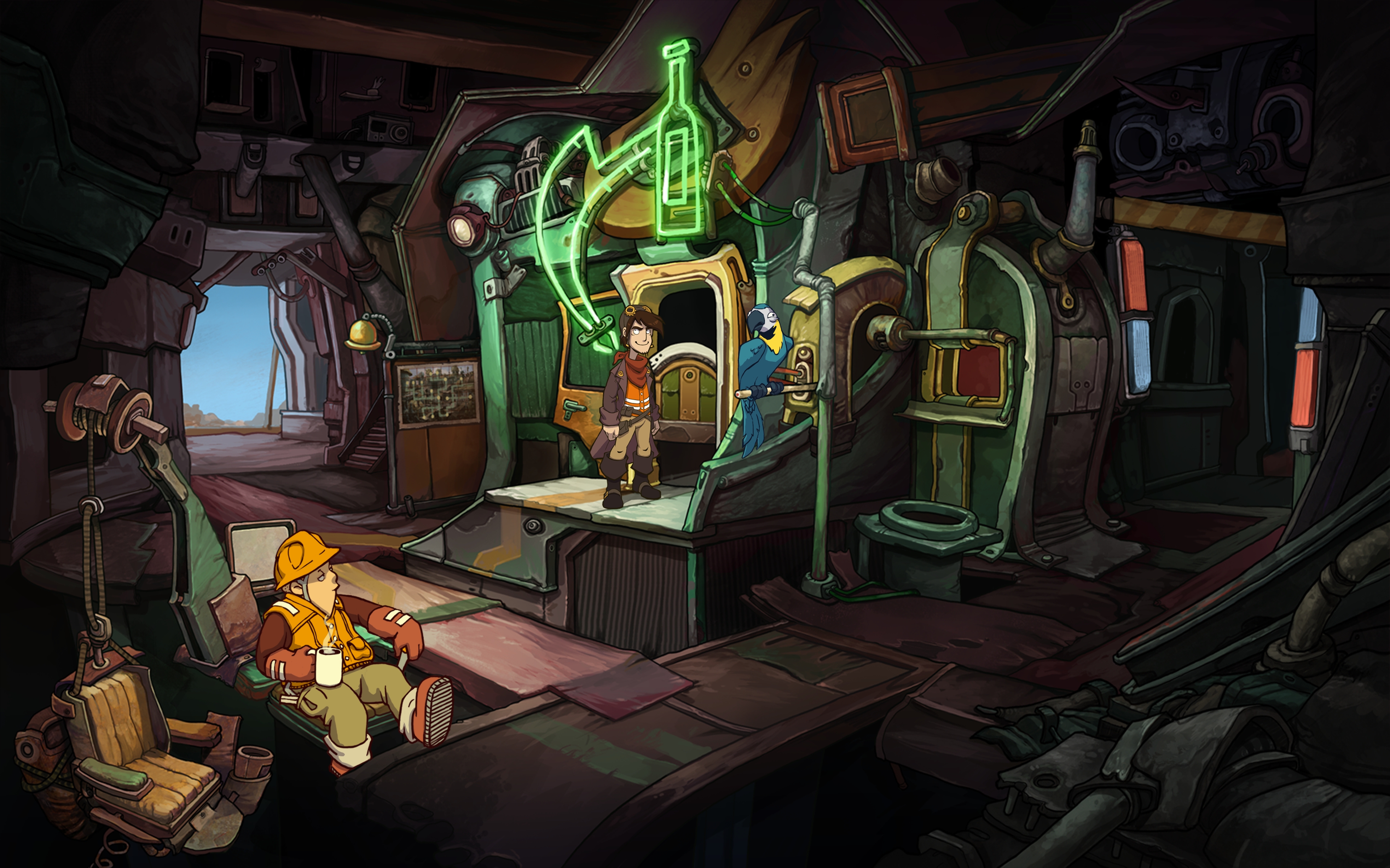 deponia clear water