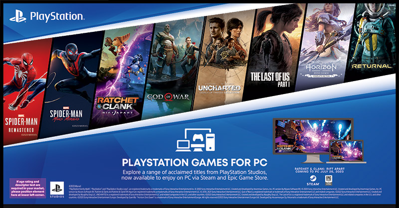 PlayStation PC LLC Is Sony's New Label For PC Games 